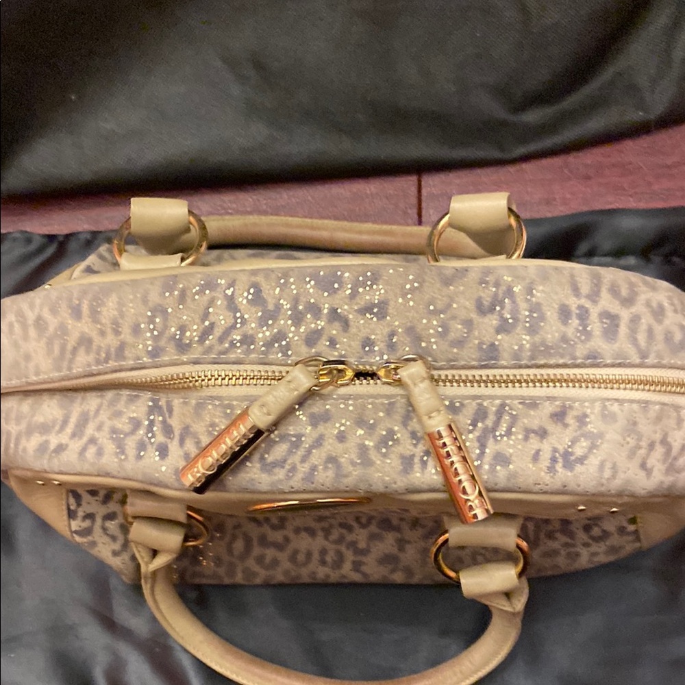 Bodhi Tan and Gold Women's Bag with dust bag - Picture 10 of 11